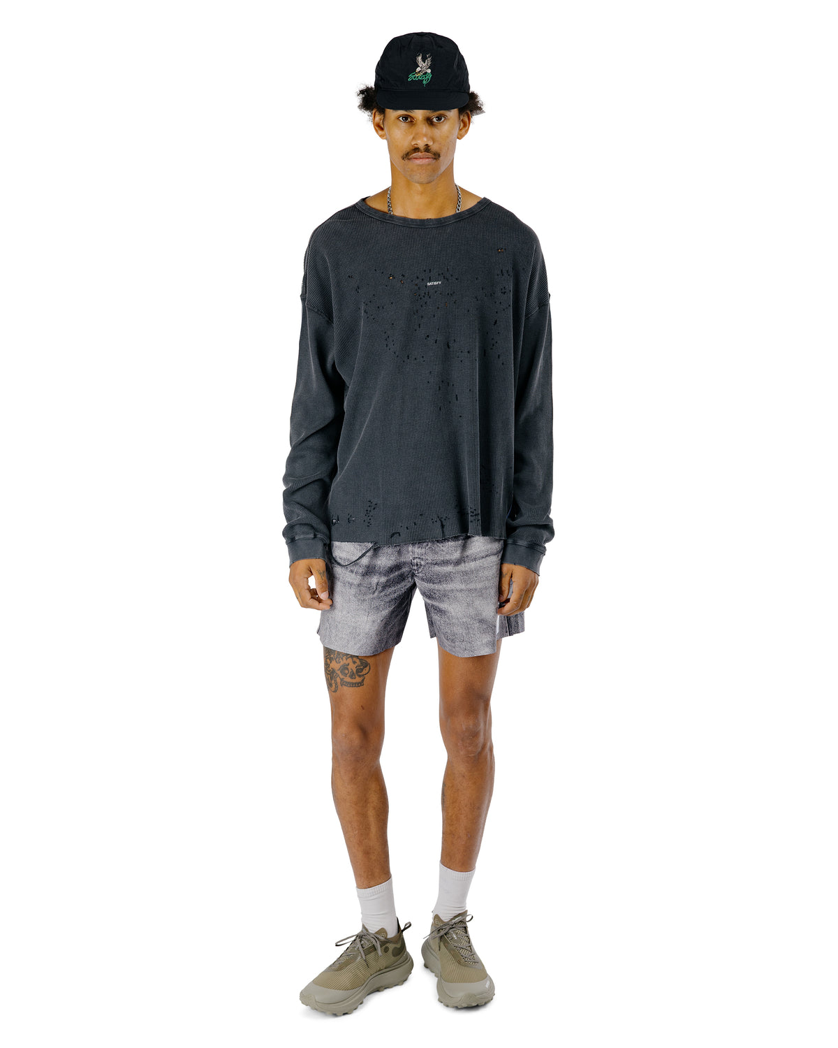 SATISFY AmbientWarp™ 5" Unlined Shorts Black Denim