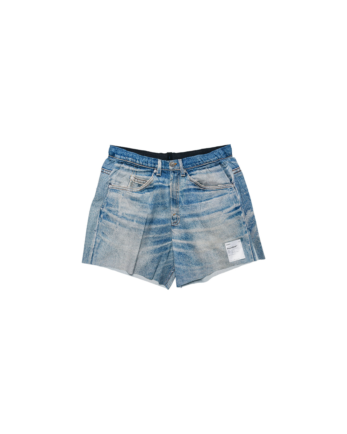 SATISFY PeaceShell 5" Unlined Shorts Digital Denim