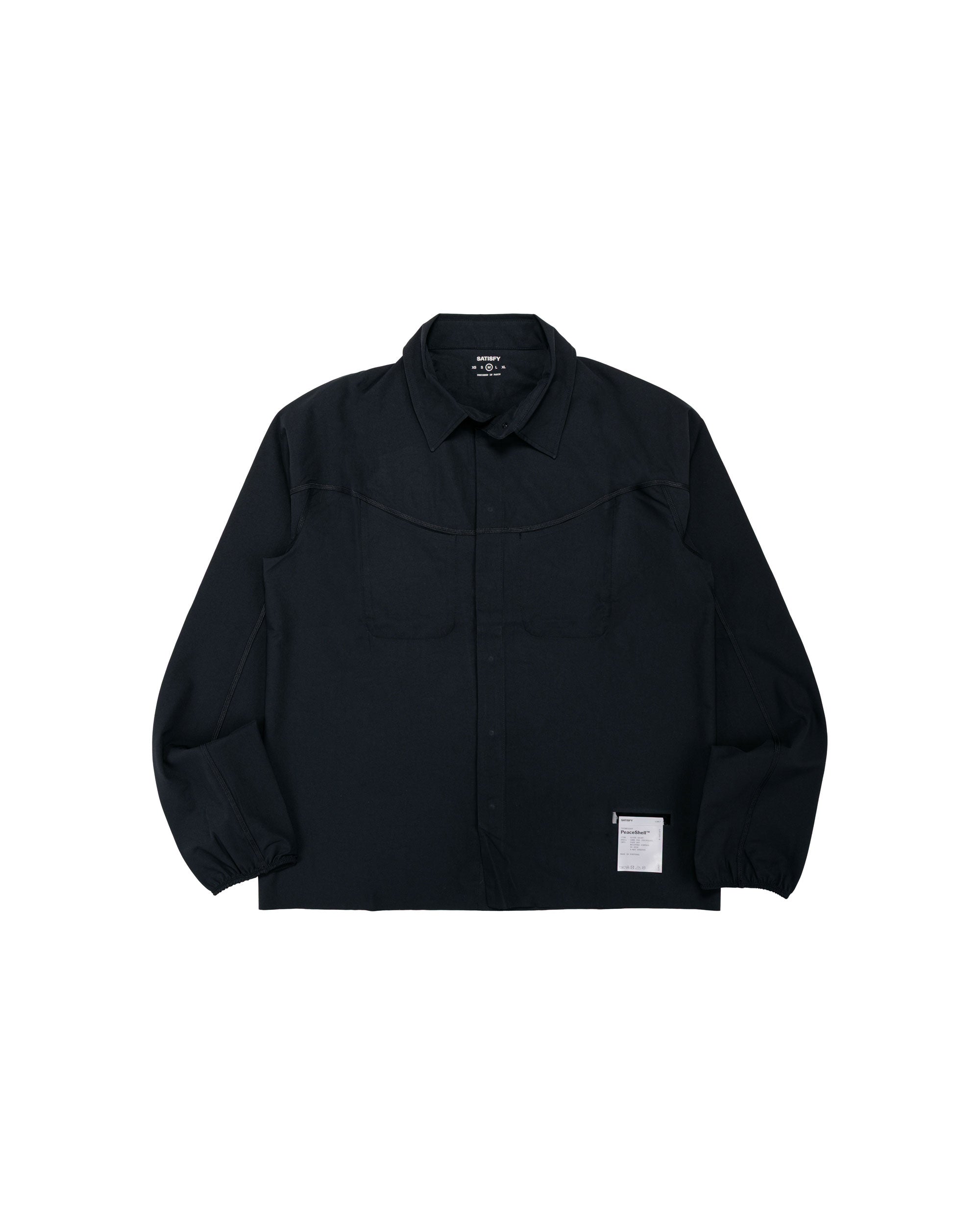 SATISFY Peaceshell River Shirt Black