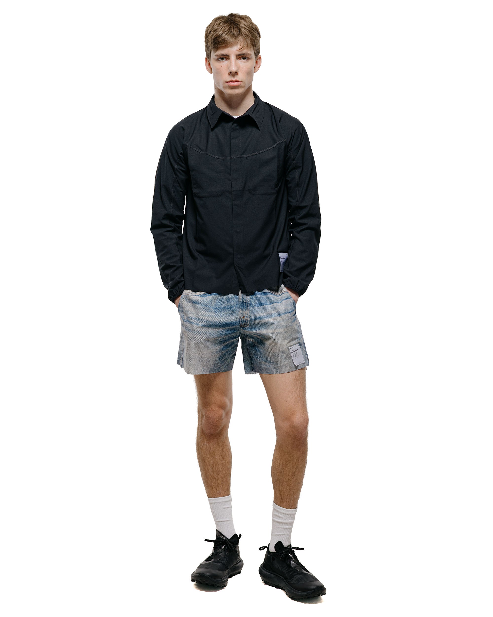 SATISFY Peaceshell River Shirt Black