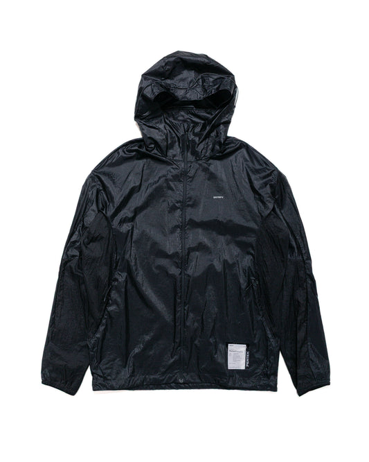 SATISFY Pertex Diamond Fuse Windbreaker Black