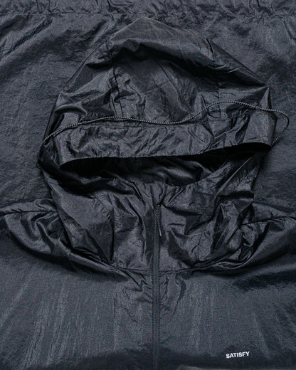 SATISFY Pertex Diamond Fuse Windbreaker Black