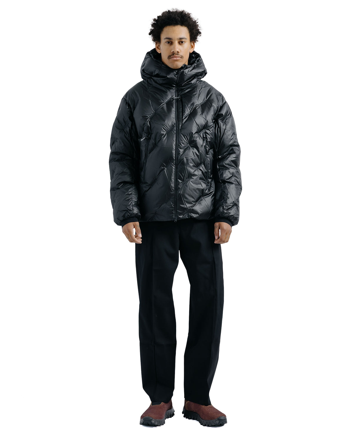 SATISFY Rippy Force Puffer Jacket Black