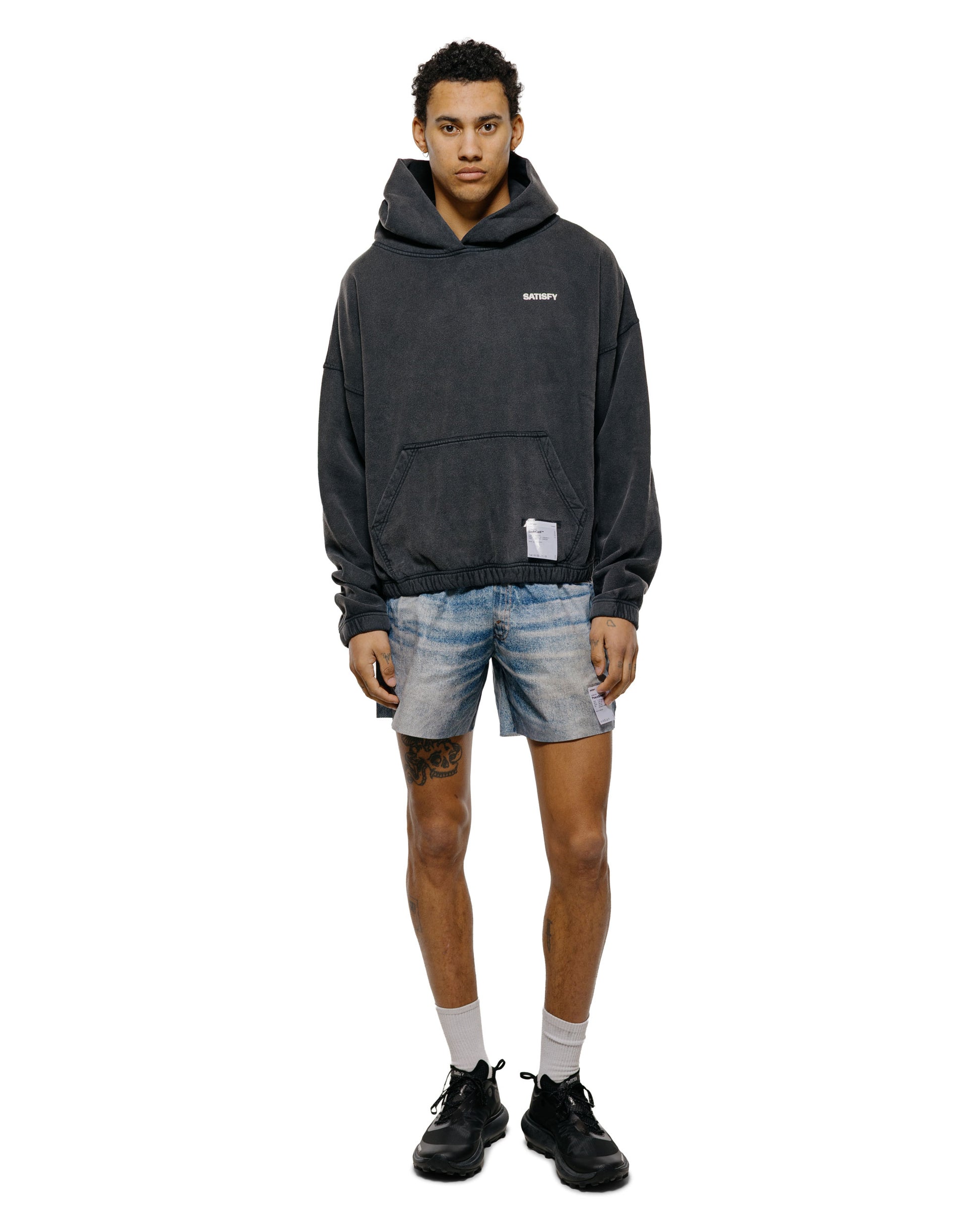 lost & found SATISFY SATISFY SoftCell Hoodie Aged Black