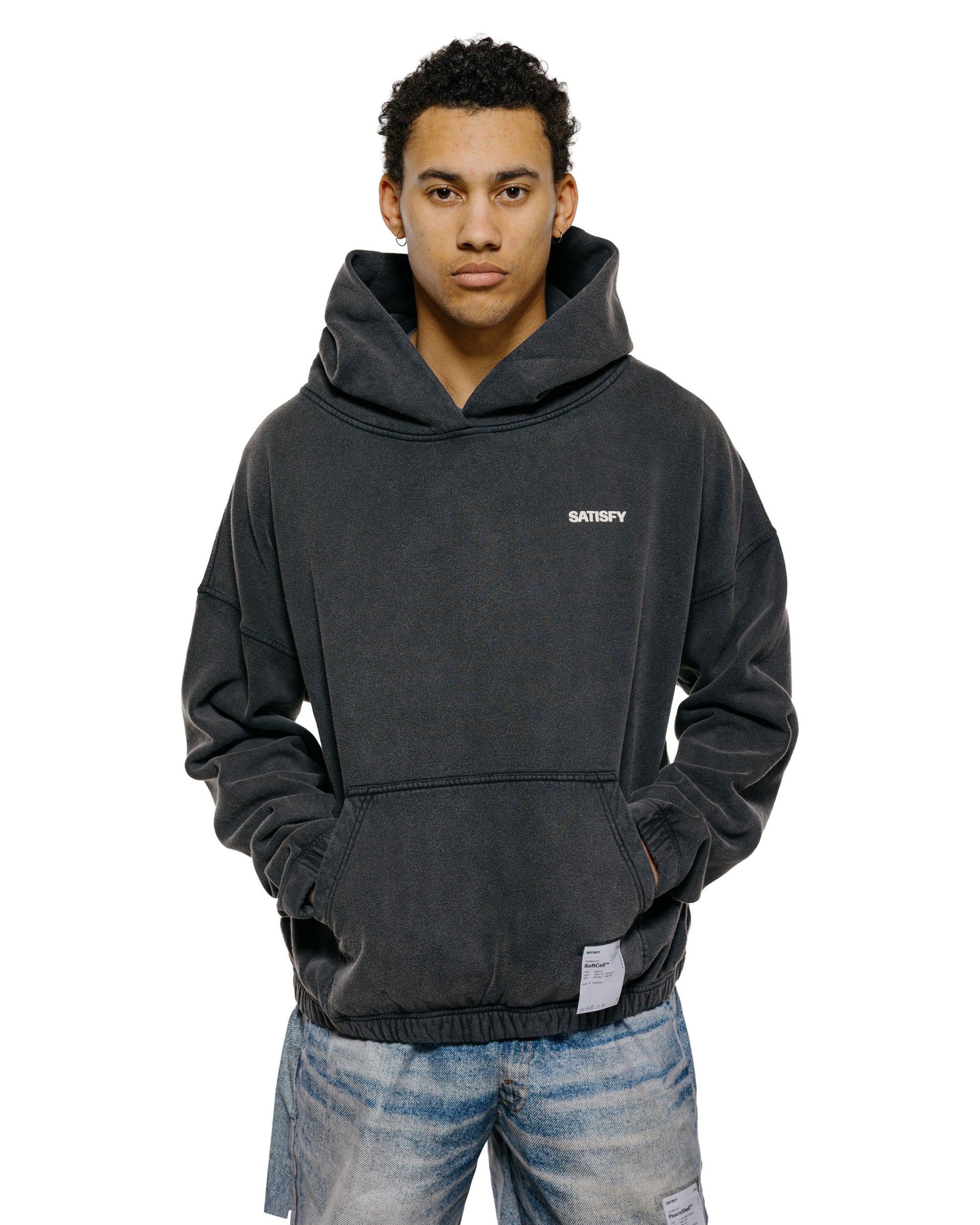 lost & found SATISFY SATISFY SoftCell Hoodie Aged Black