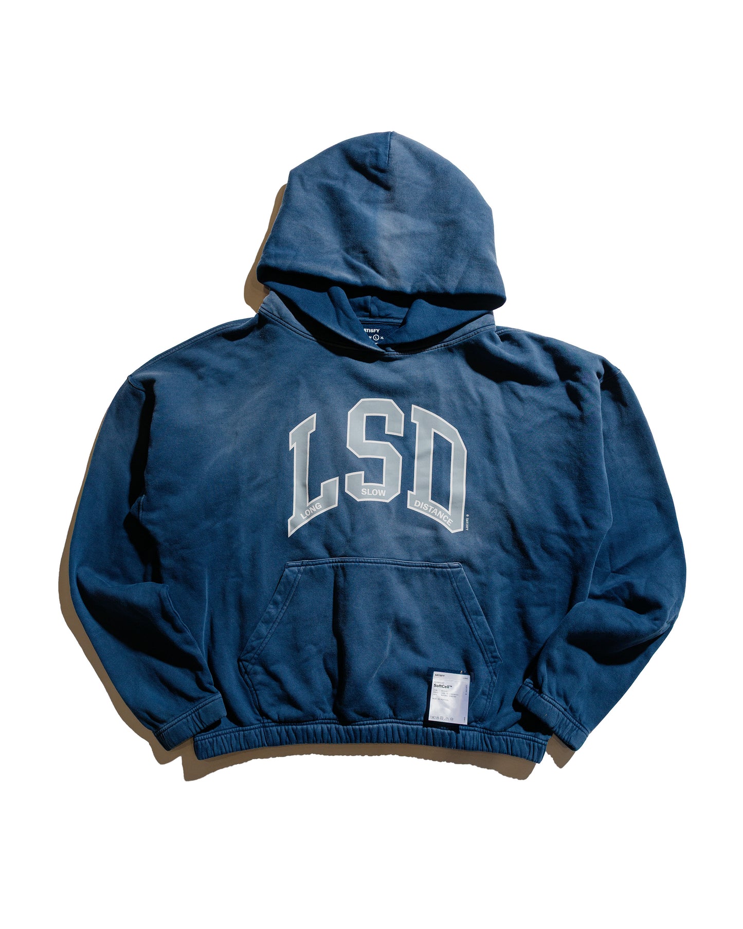 SATISFY SoftCell Hoodie LSD Sun Bleached Indigo