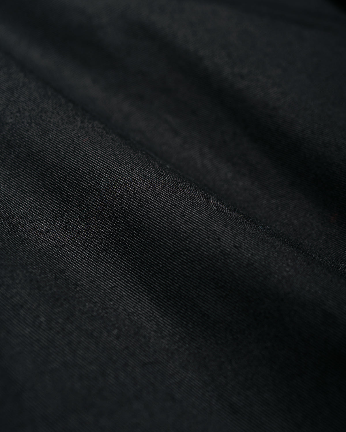 Sage de Cret CO High Density Chino Cloth Wide Work Pants Black