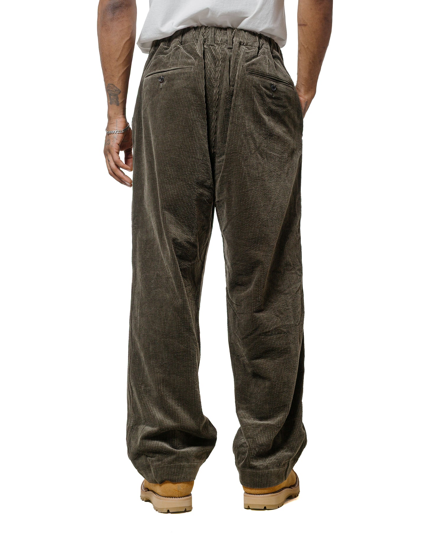 Sage de Cret Corduroy Baggy Pants Olive
