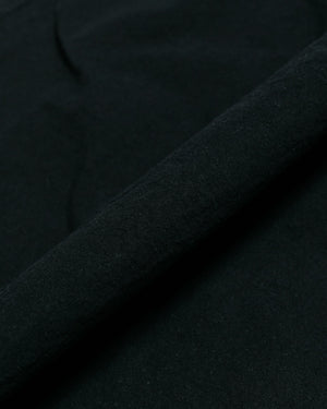Sage de Cret High Density Cotton Hemp Cropped Peg Top Military Pants Black fabric