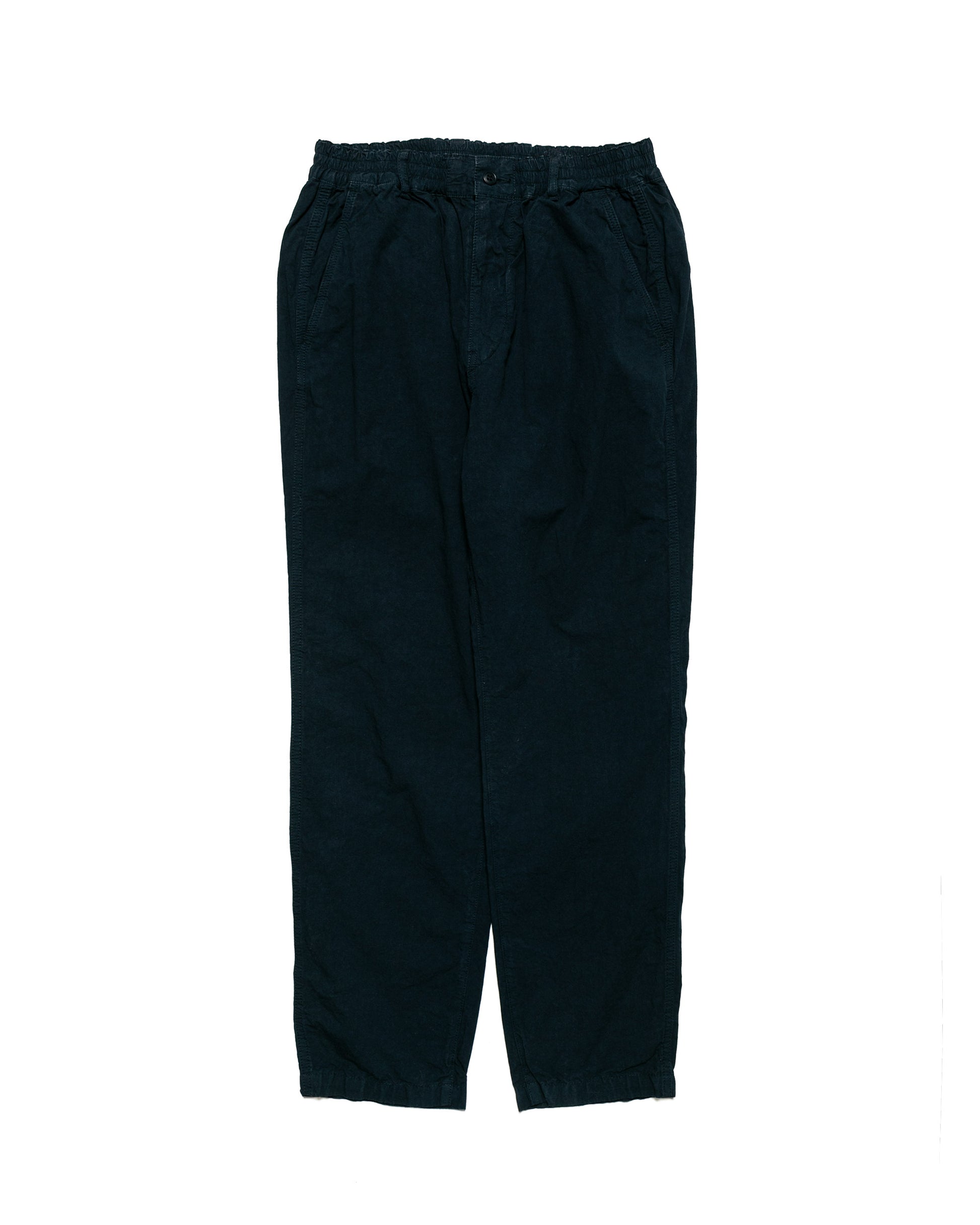 Sage de Cret High Density Cotton Hemp Tapered Pants Navy