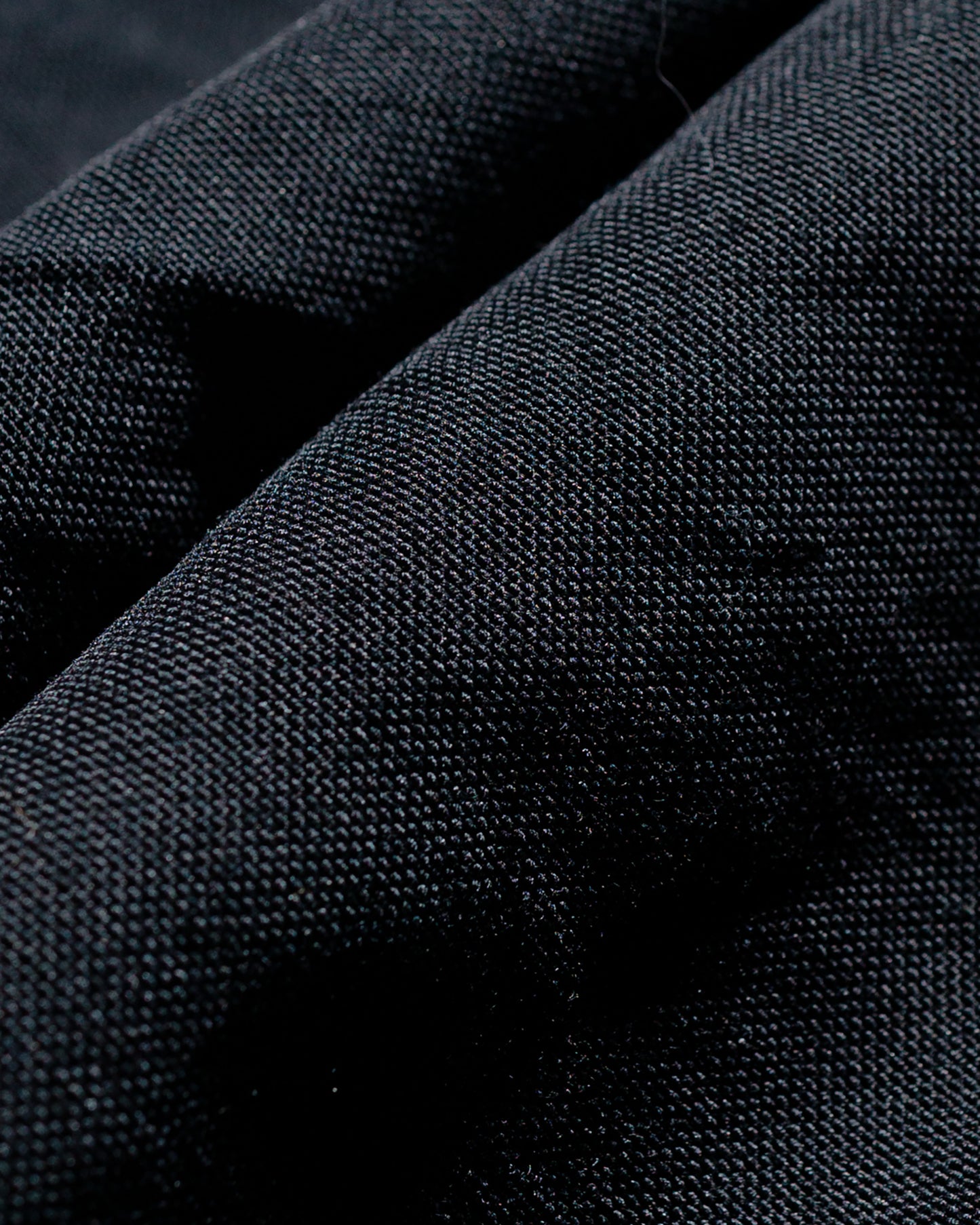 Sage de Cret High Density WoolLinen Oxford Pegtop Single Pleat Pants Black