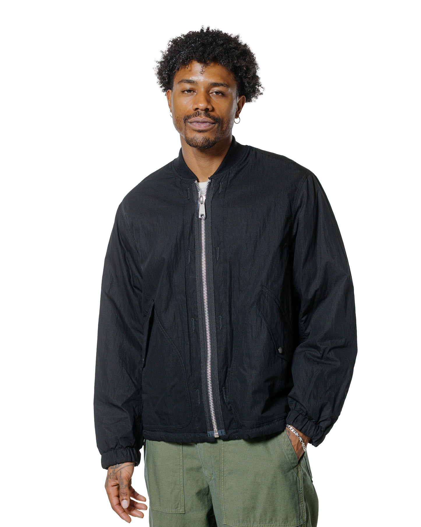 Sage de Cret Reversible MA-1 Type Jacket Black