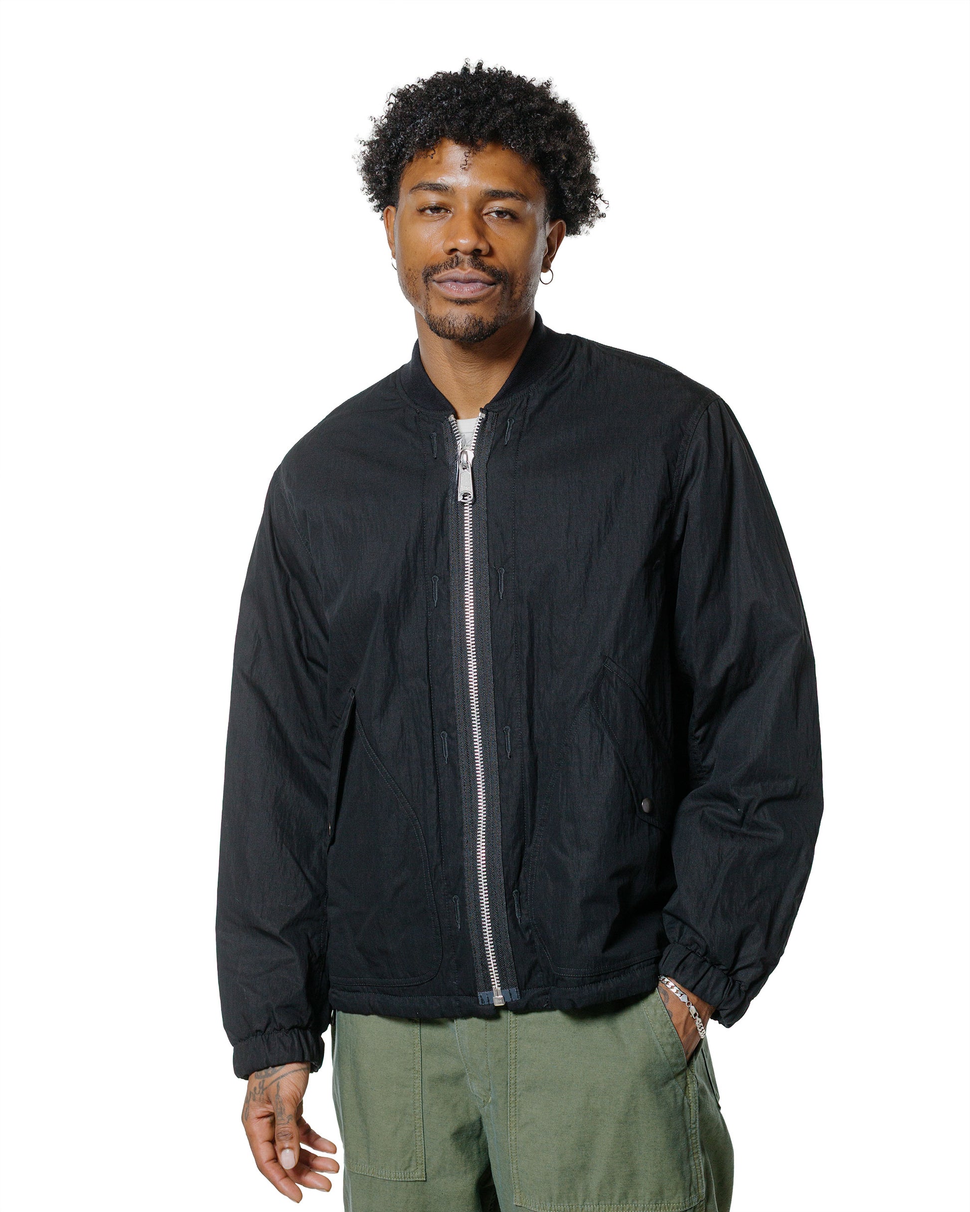 Sage de Cret Reversible MA-1 Type Jacket Black