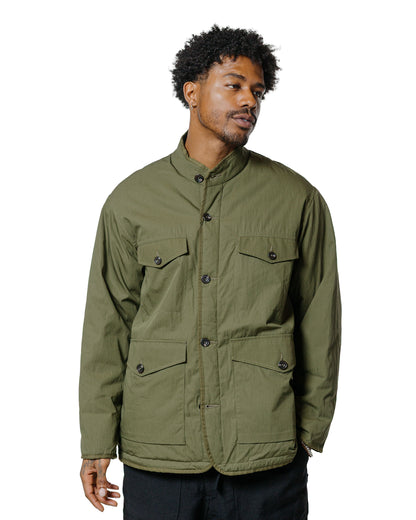 Sage de Cret Reversible Stand Collar Jacket Olive