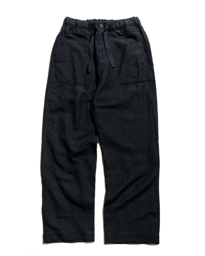 Sage de Cret Serge Wide Baker Pants Black