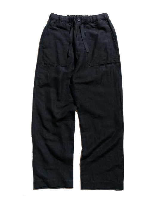 Sage de Cret Serge Wide Baker Pants Black
