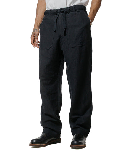 Sage de Cret Serge Wide Baker Pants Black