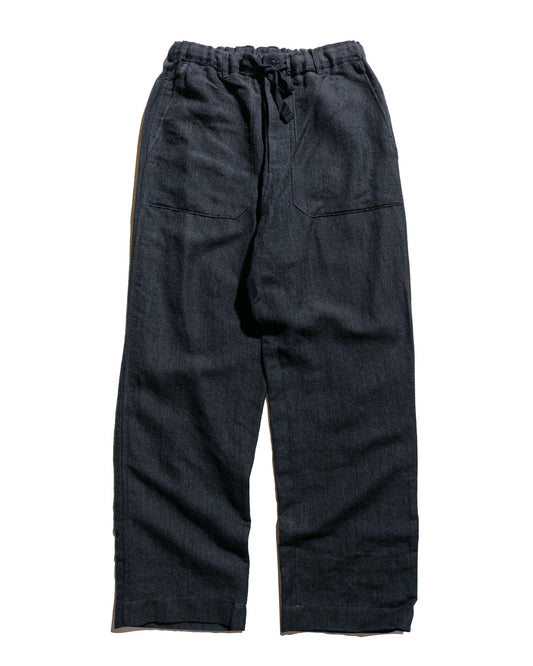 Sage de Cret Serge Wide Baker Pants Charcoal