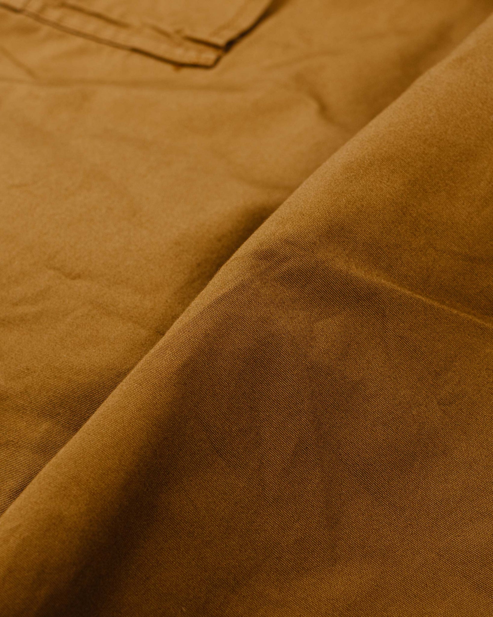 Sage de Cret x Lost & Found Coated Cotton/Linen Cargo Trouser Beige Fabric