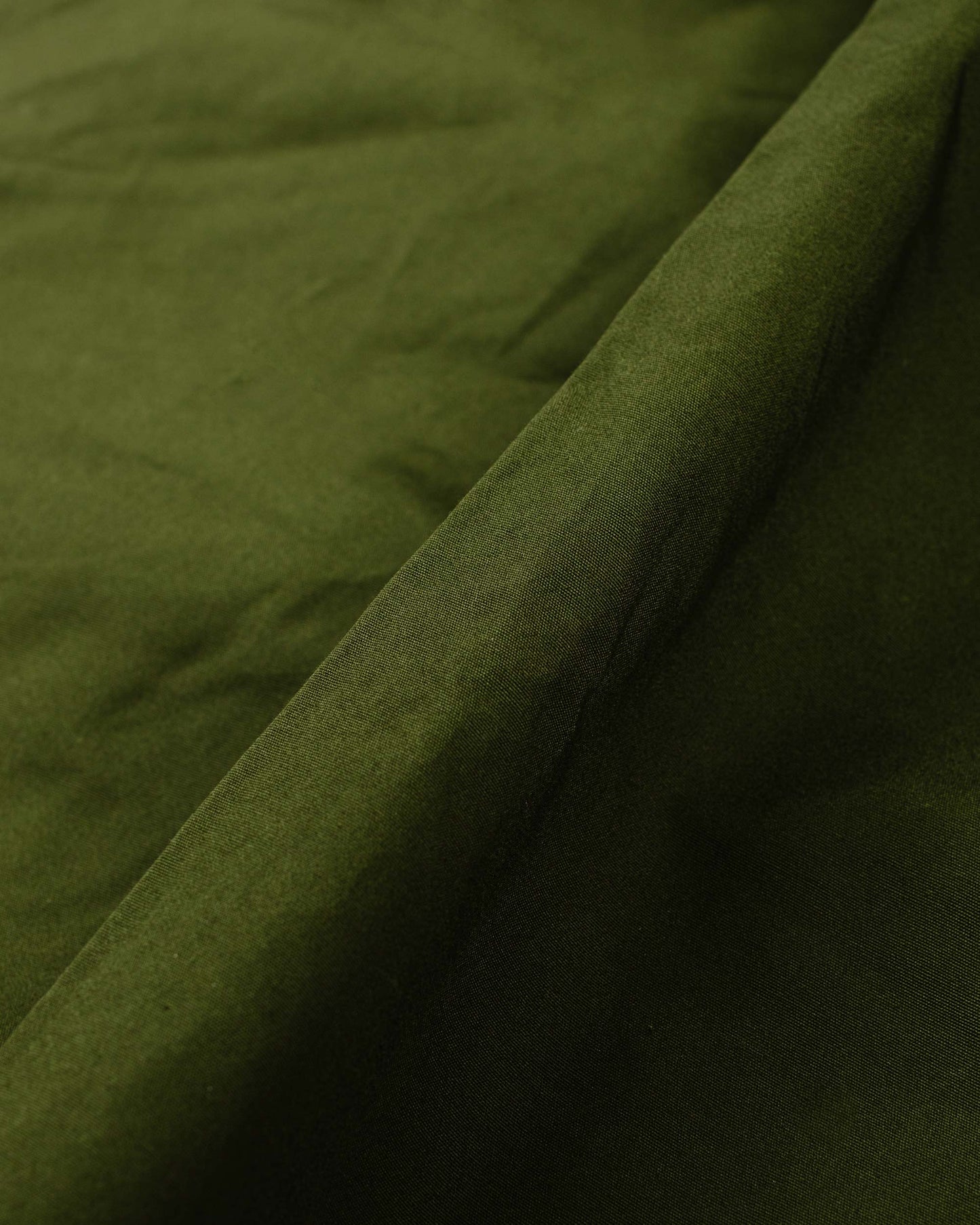 Sage de Cret x Lost & Found Coated Cotton/Linen Cargo Trouser Olive Fabric