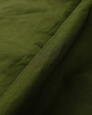 Sage de Cret x Lost & Found Coated Cotton/Linen Cargo Trouser Olive Fabric