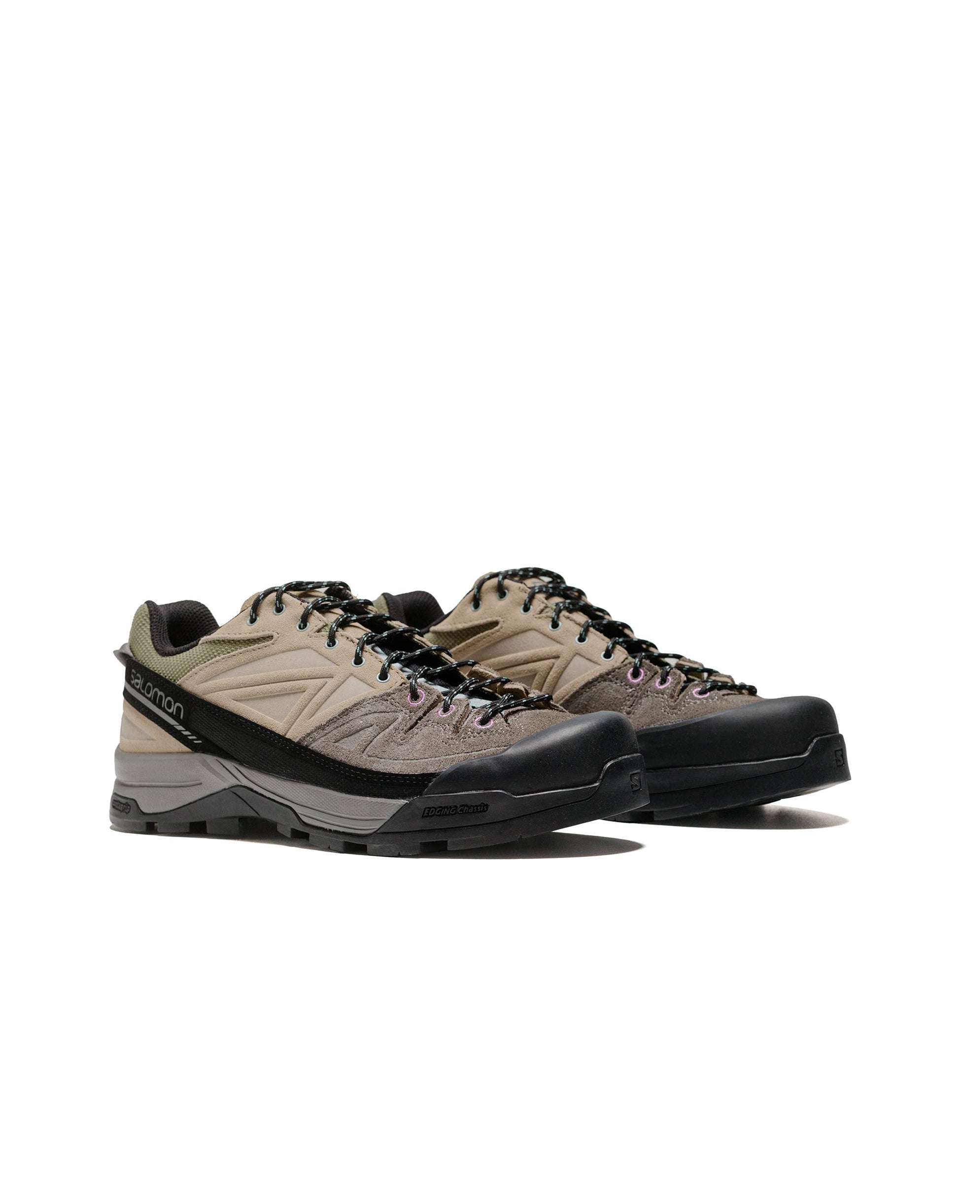 Salomon X-ALP LTR Pewter/Vinkha/Black side