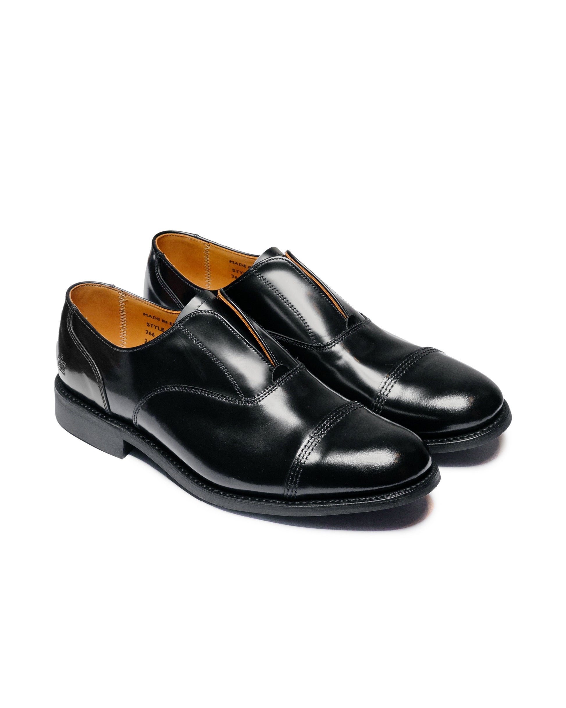 Sanders 1742B No Lace Shoe Black Sanders 1742B No Lace Shoe Black