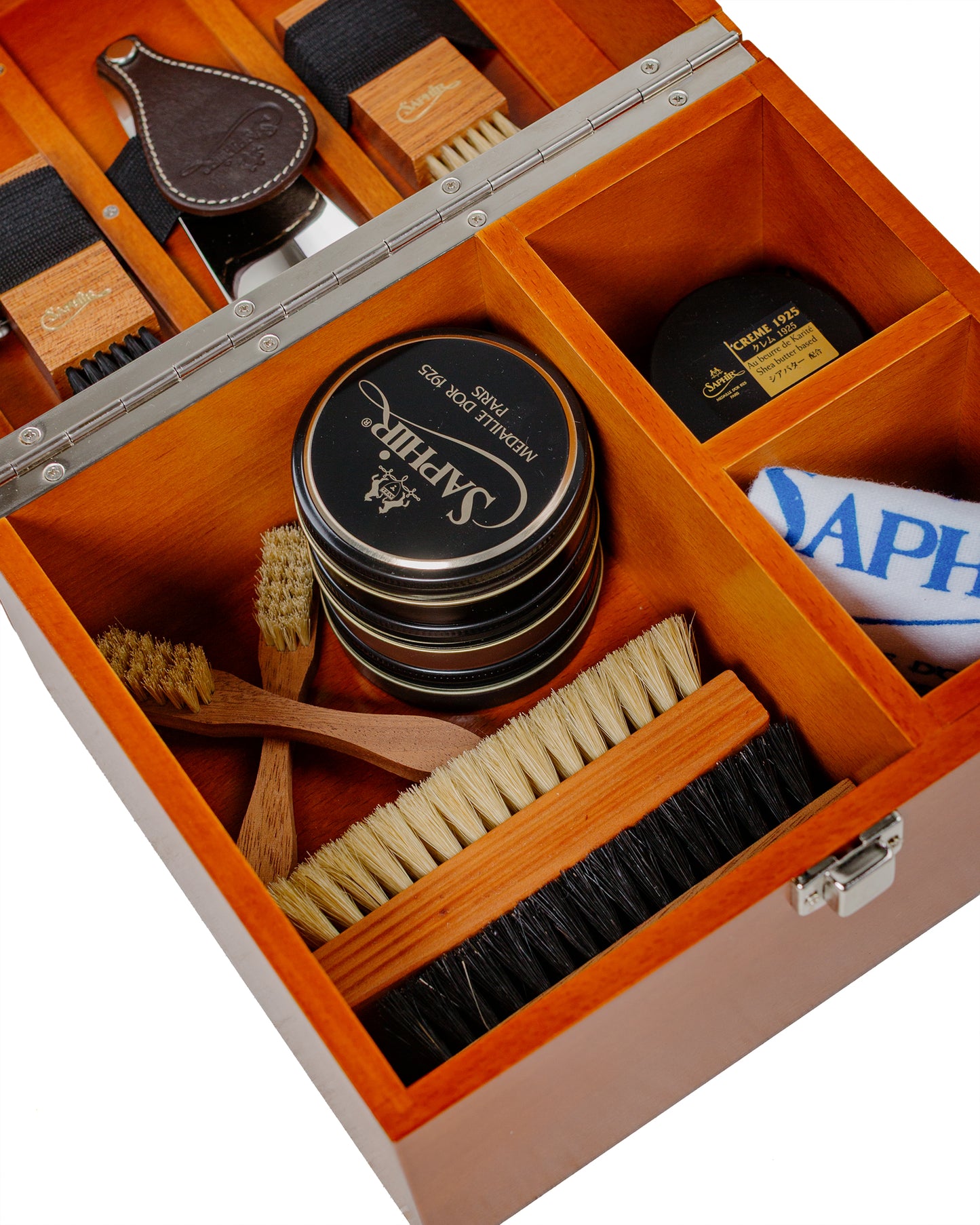 Saphir Groom Box Beech Wood Rosewood