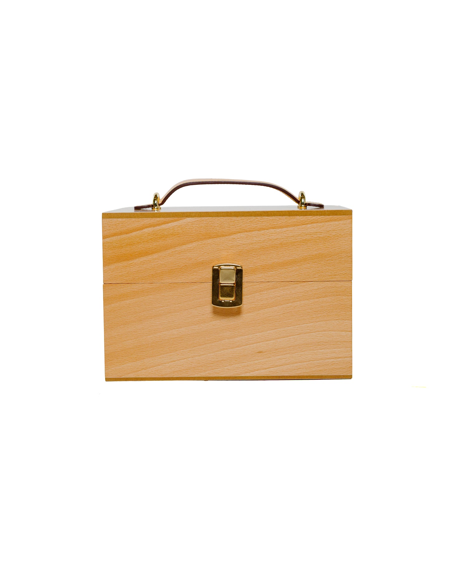 Saphir Groom Box Beech Wood Vegetal Leather