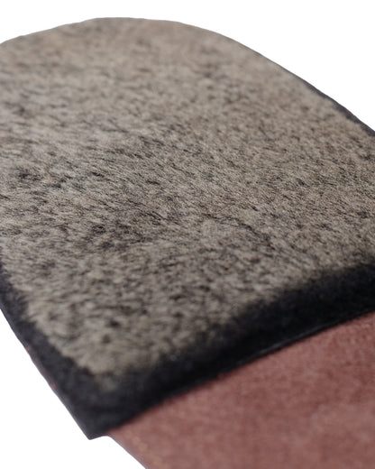 Saphir Mirror Polishing Glove Walabi Brown