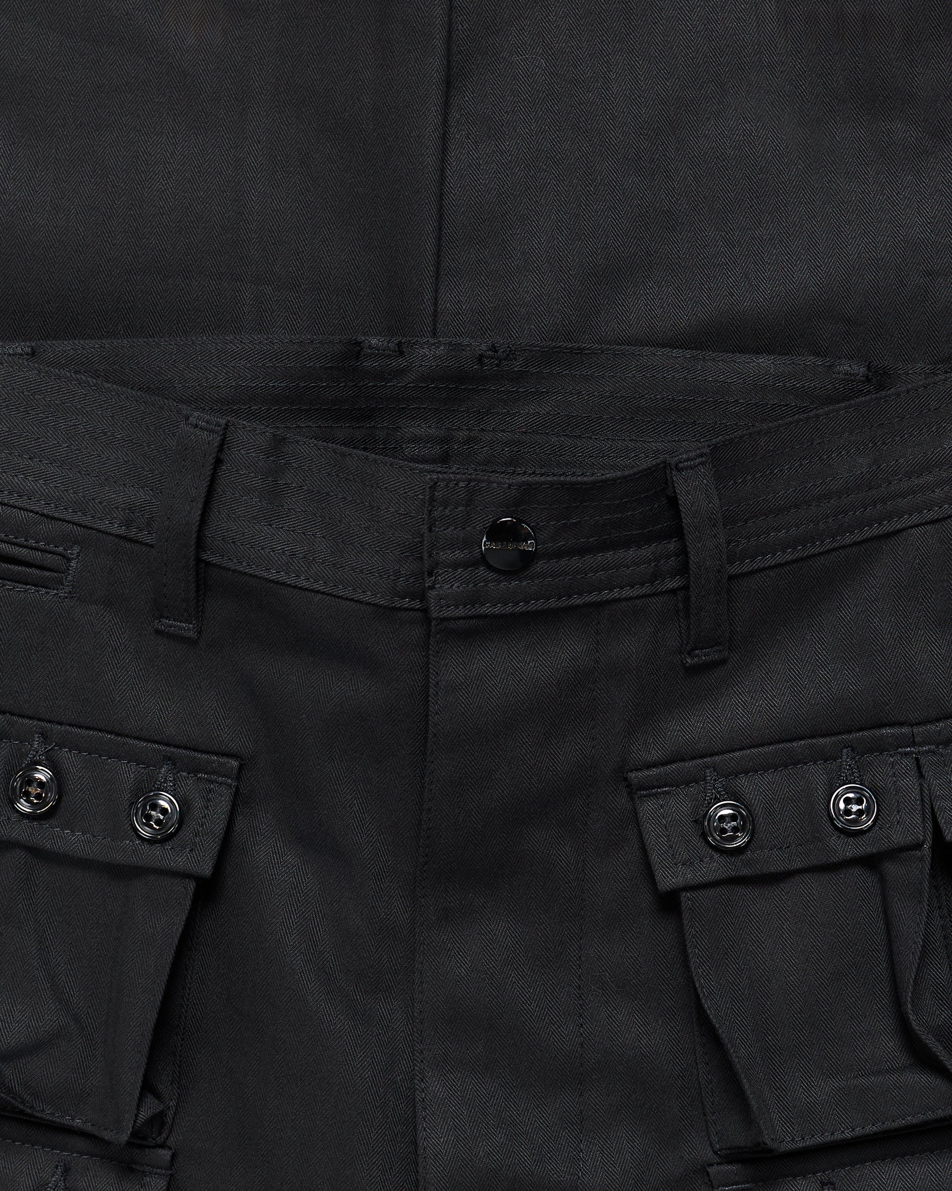 Sassafras G.D.U. Pants Herringbone Twill Black