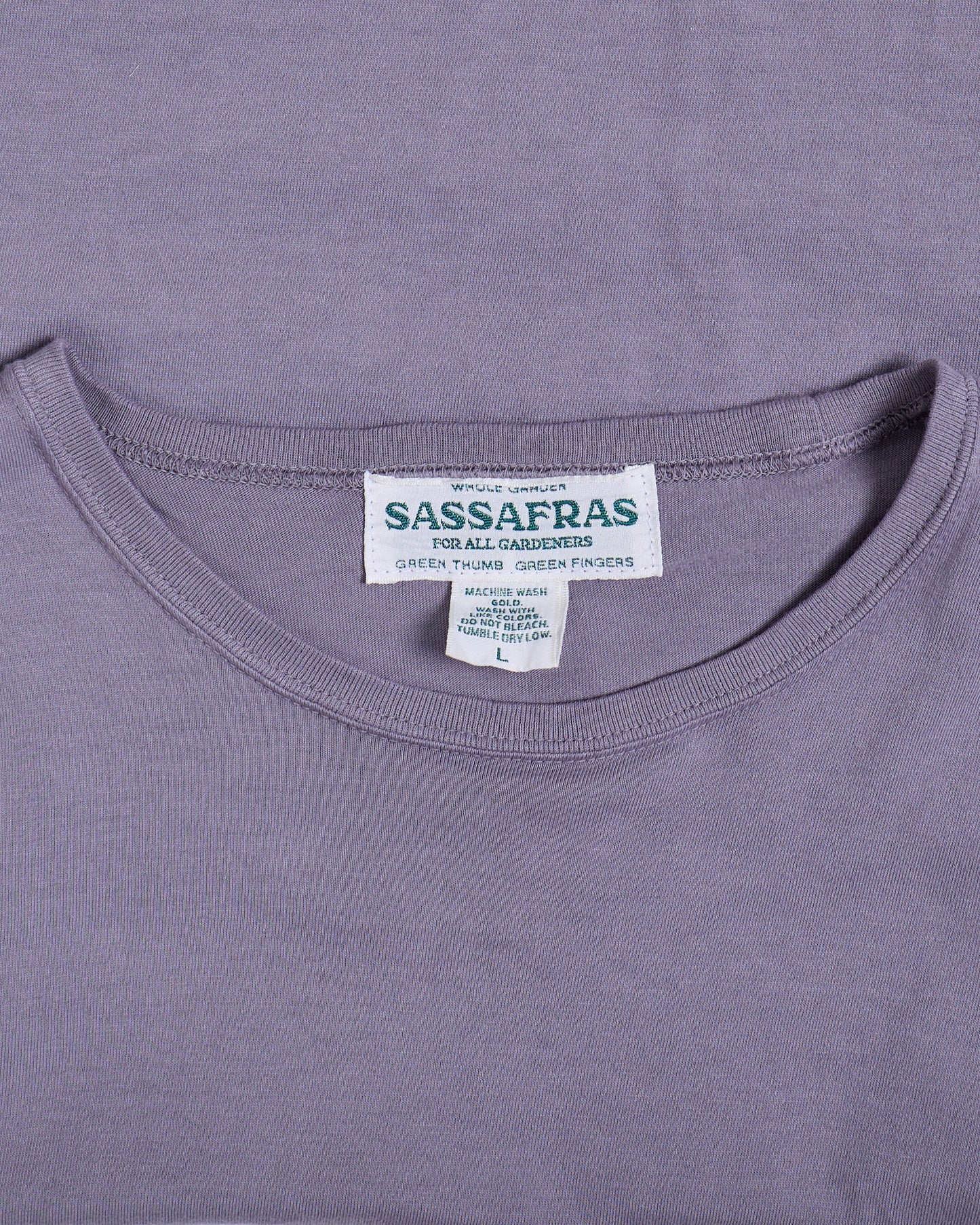 Sassafras Stay Green Thumb T 1/2 Gray