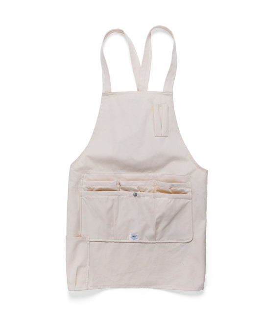 Sassafras Whole Hole Apron Canvas Natural