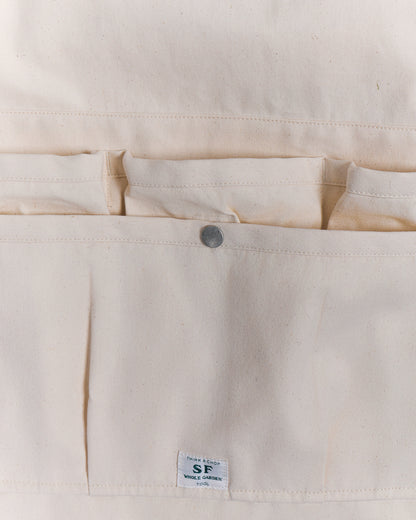 Sassafras Whole Hole Apron Canvas Natural