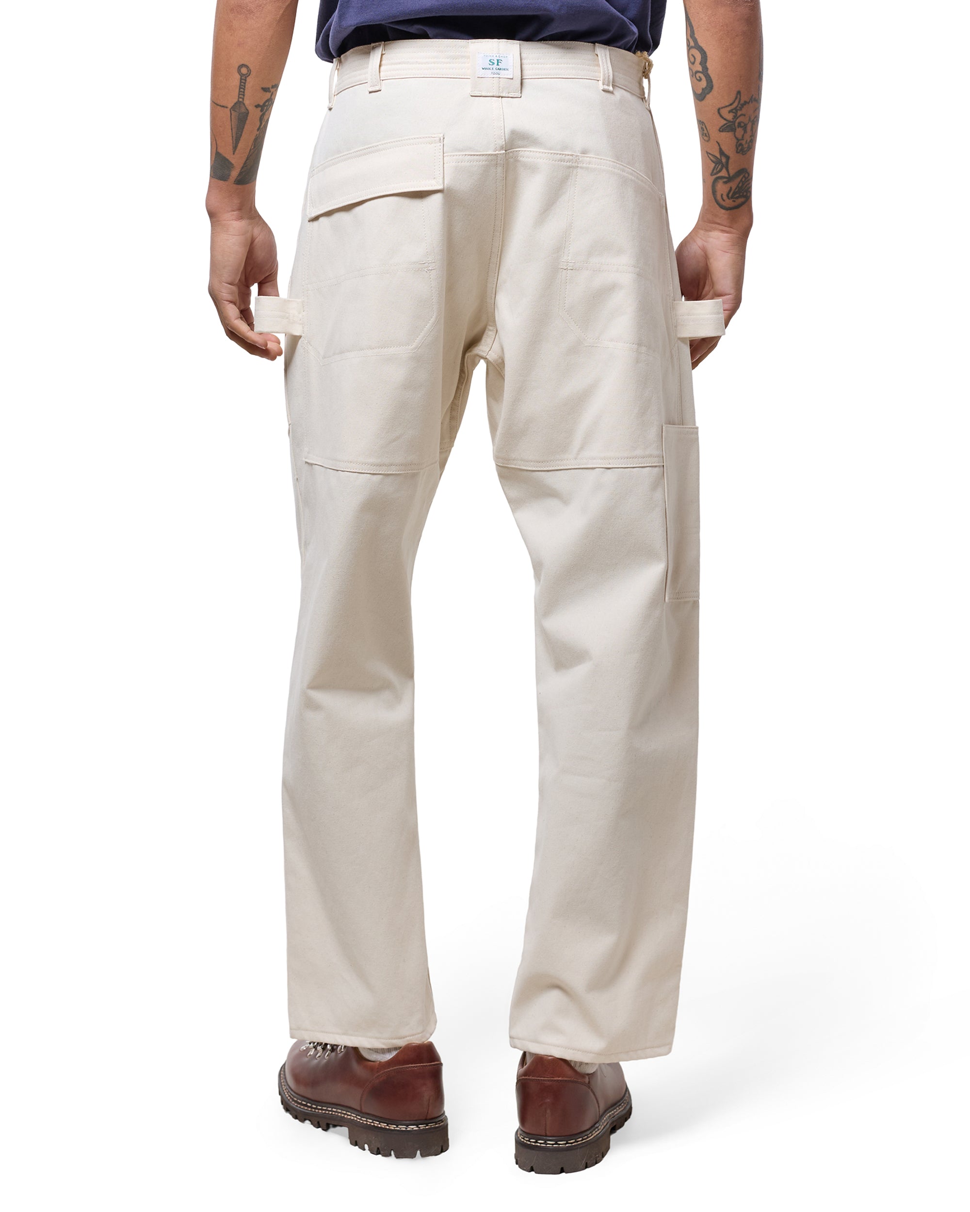 【新品】SASSAFRAS D PRUNER PANTS XL ササフラス Sassafras D Pruner Pants Canvas Natural