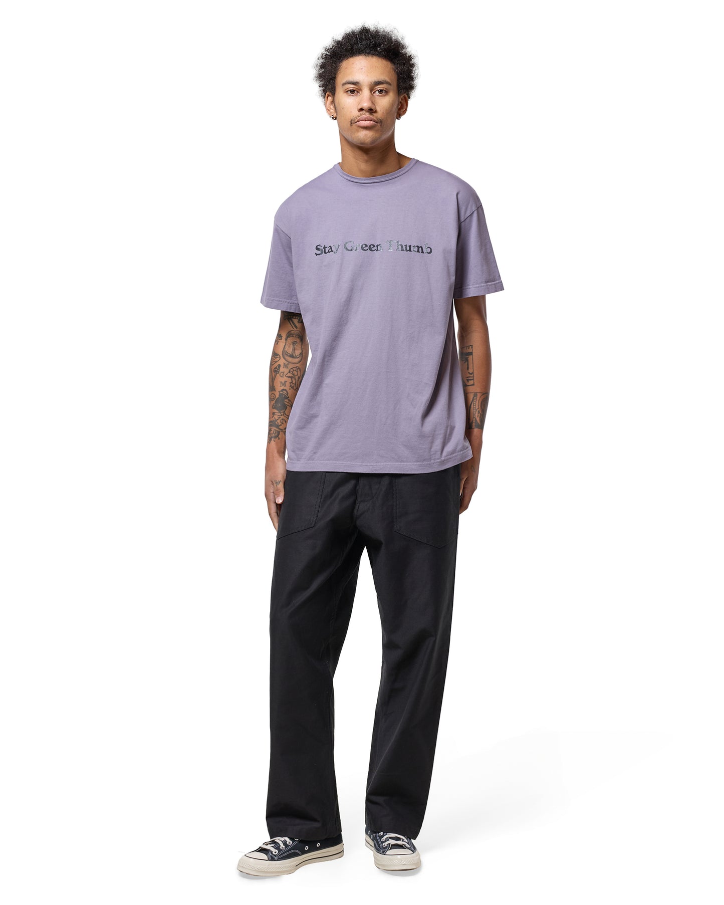 Sassafras D Scoop Pants Back Satin Black