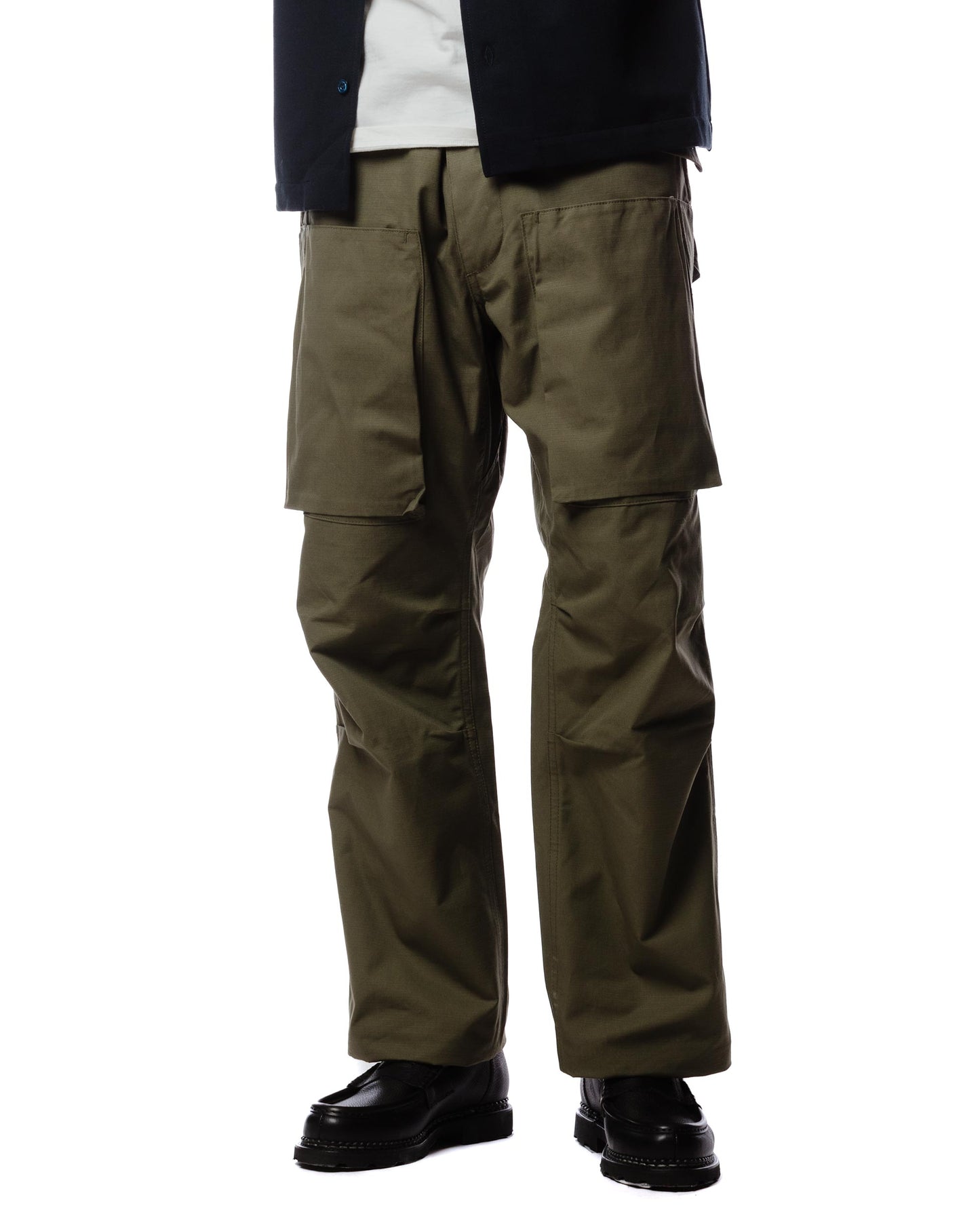 Sassafras D/C Armor Pant Ripstop Olive Model Front