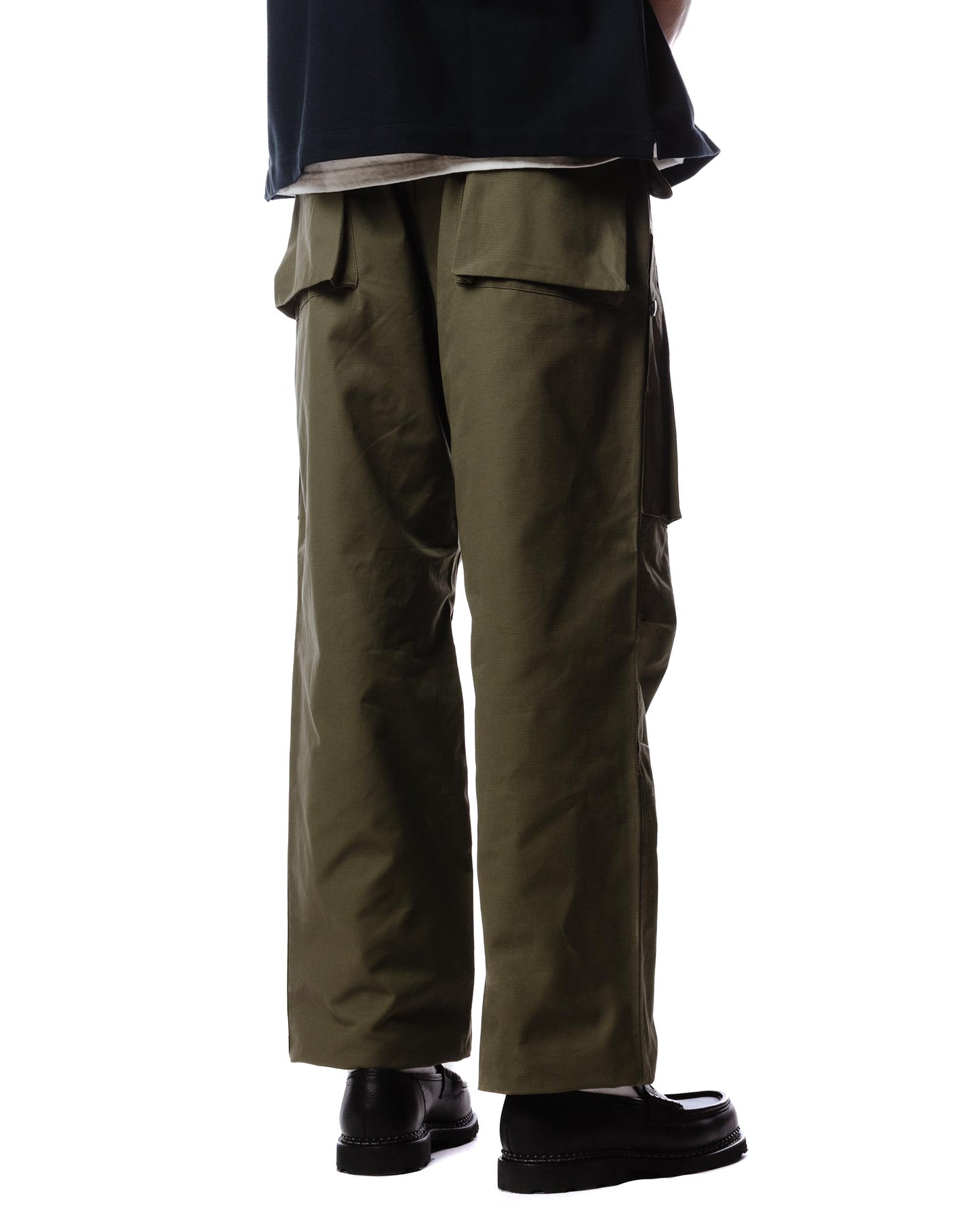 Sassafras D/C Armor Pant Ripstop Olive Model Rear