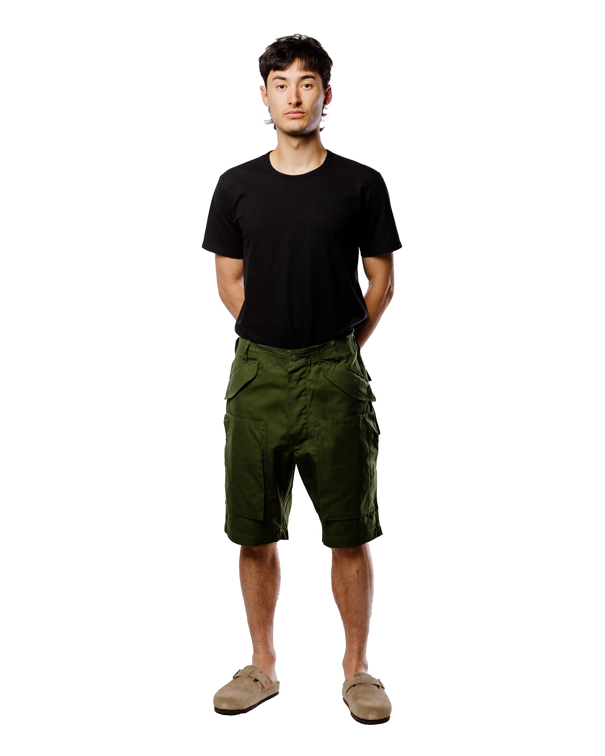 Sassafras D/C Armor Pants 1/2 Weather Olive Model