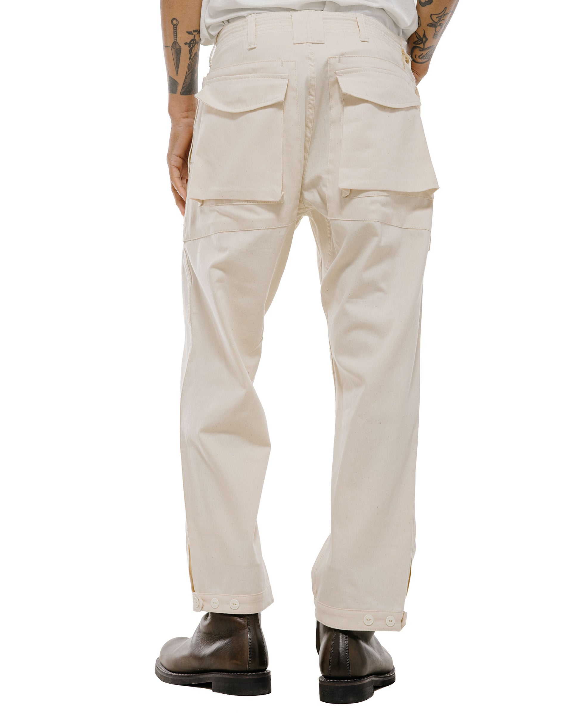 Sassafras Digs Crew Pants 45 8oz Denim Natural