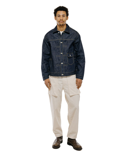 Sassafras Digs Crew Pants 4/5 8oz Denim Natural