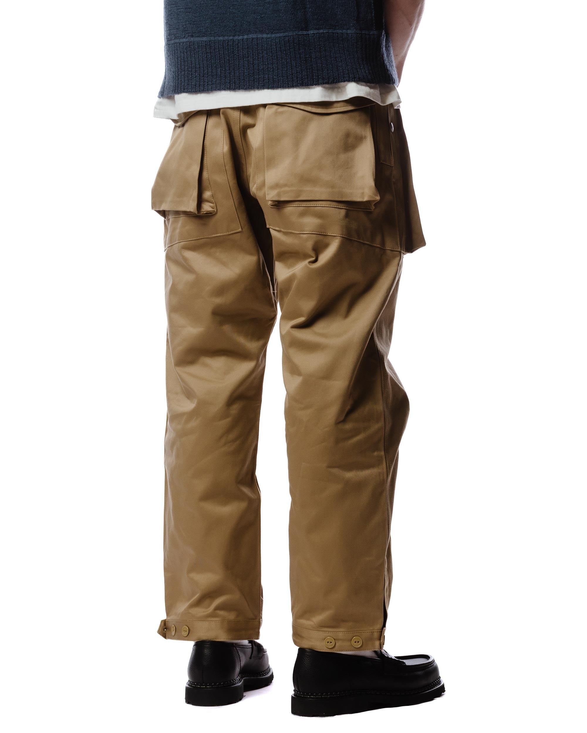 Sassafras Digs Crew Pants 4/5 41Chino Khaki