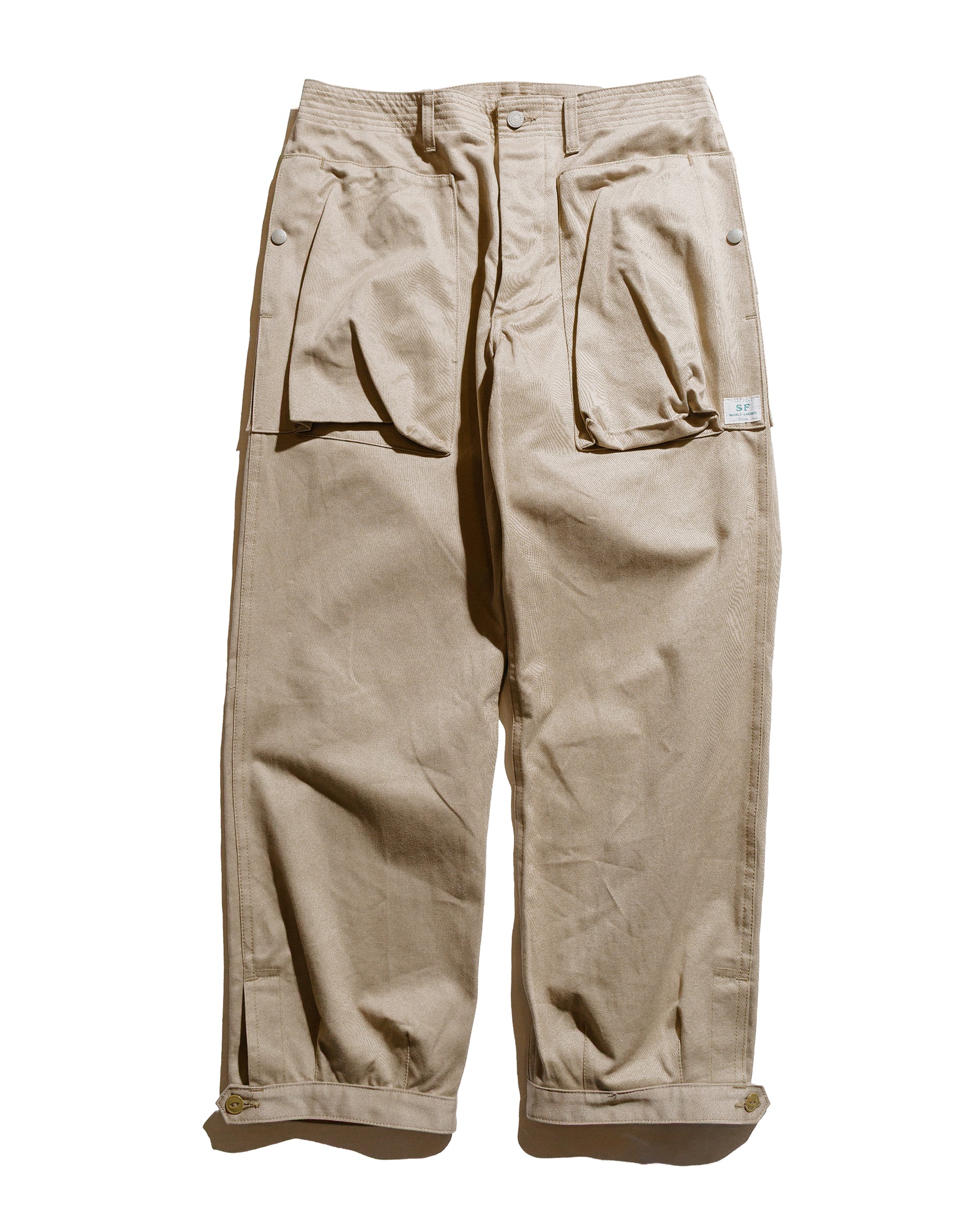 Sassafras Digs Crew Pants 4/5 41Khaki Chino Khaki
