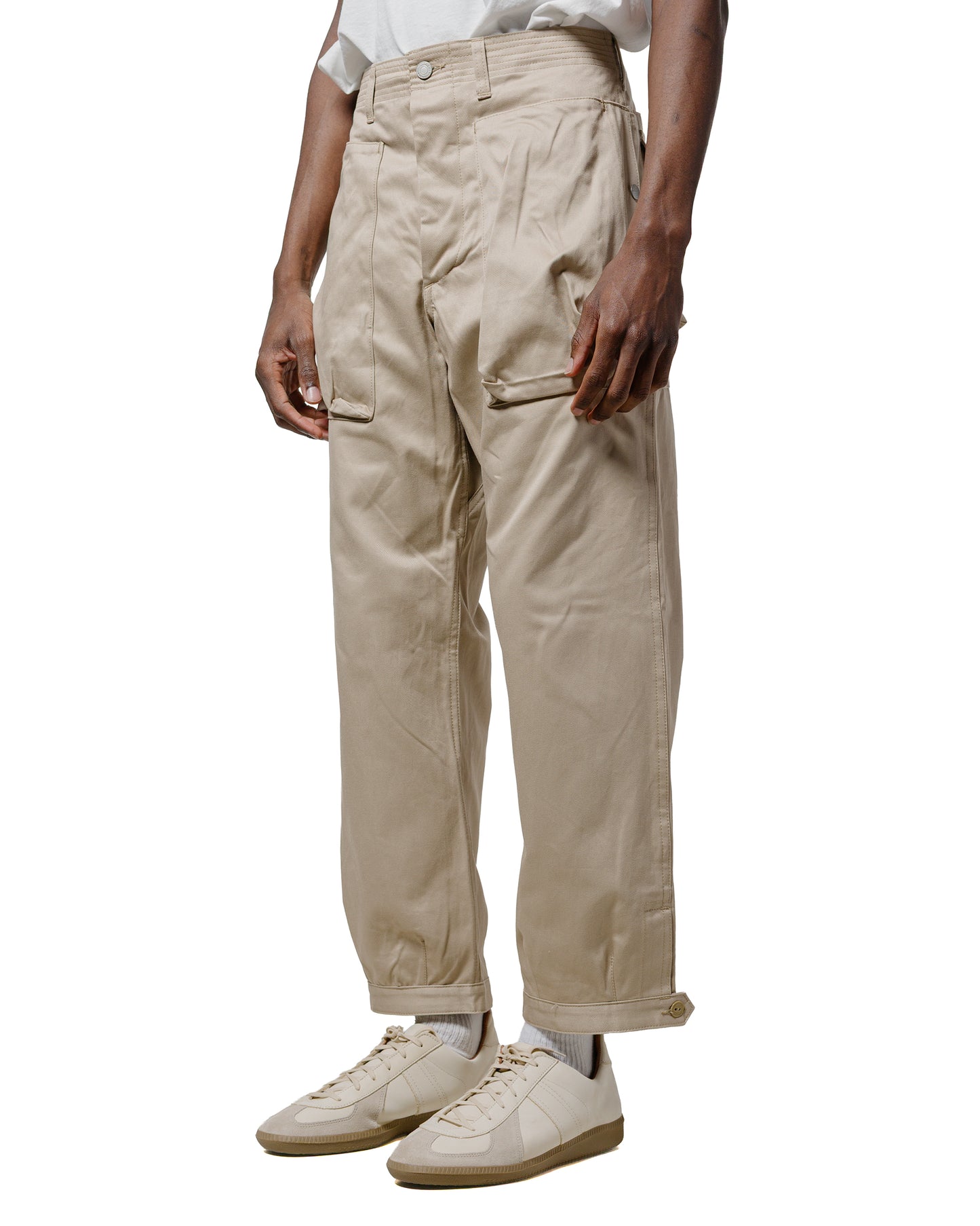 Sassafras Digs Crew Pants 4/5 41Khaki Chino Khaki
