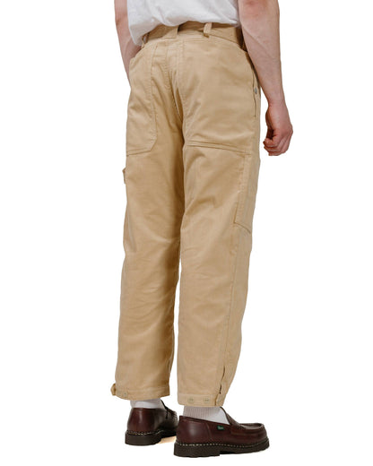 Sassafras Fall Leaf Gardener Pants 4/5 12W Organic Corduroy Beige model back