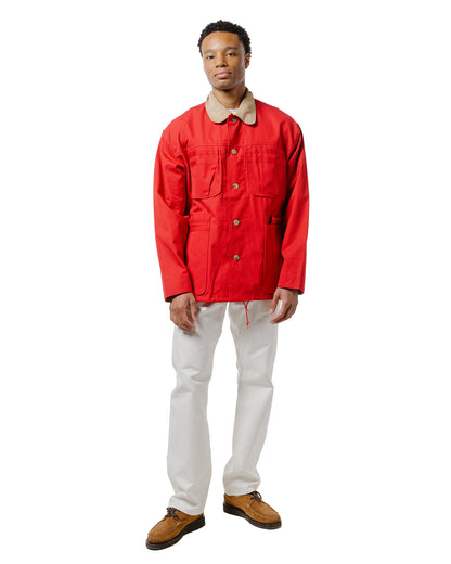 Sassafras Weeds Digger Pants Selvedge Duck Off White