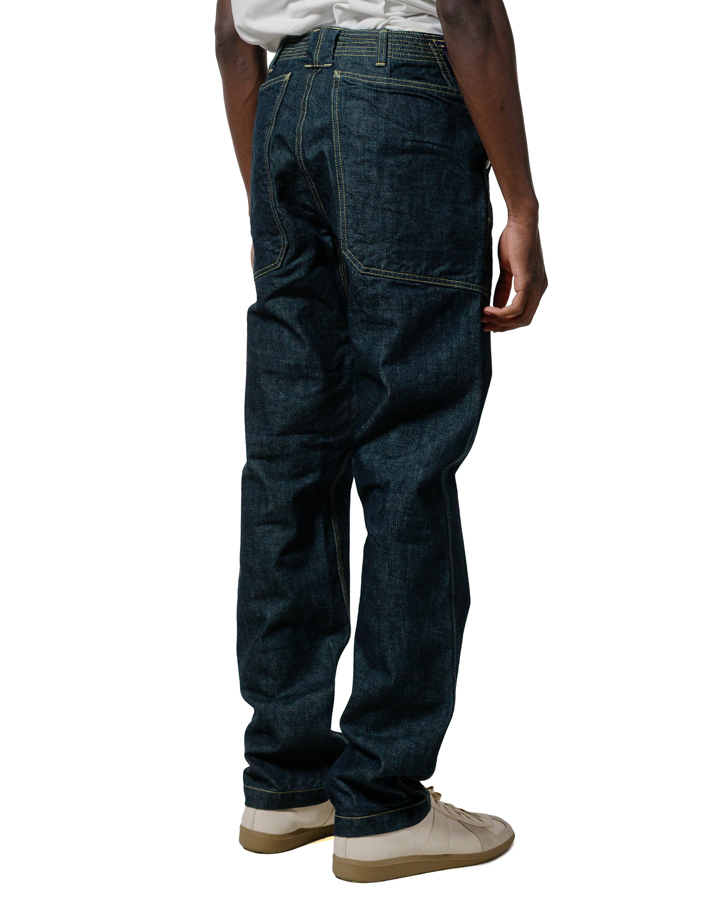 Sassafras Fall Leaf Sprayer Pants 13.5oz Denim Indigo