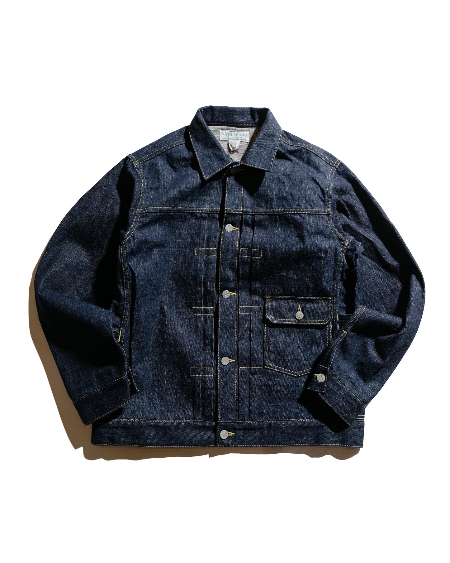 Sassafras Gardener Jacket 14oz Denim Indigo