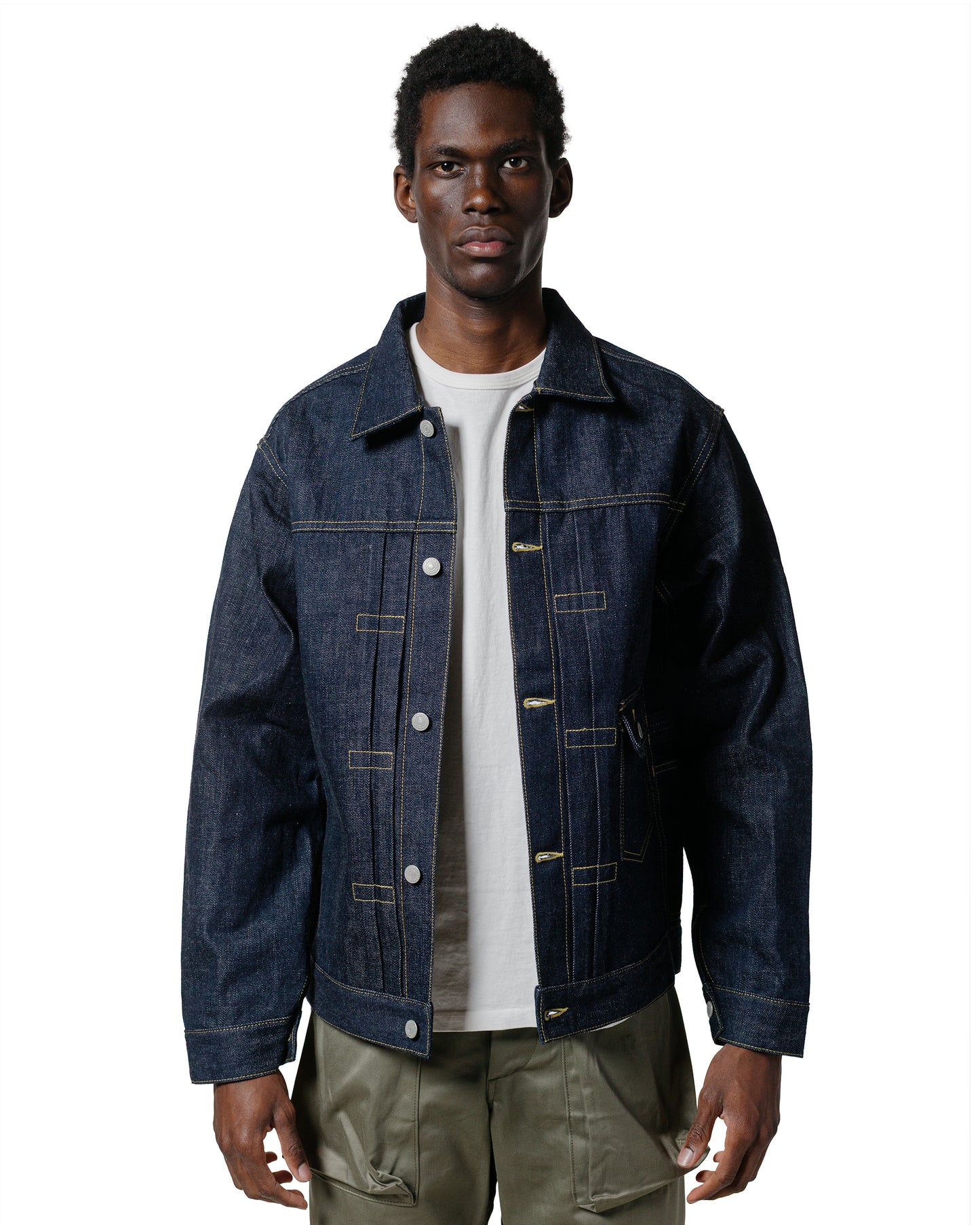 Sassafras Gardener Jacket 14oz Denim Indigo