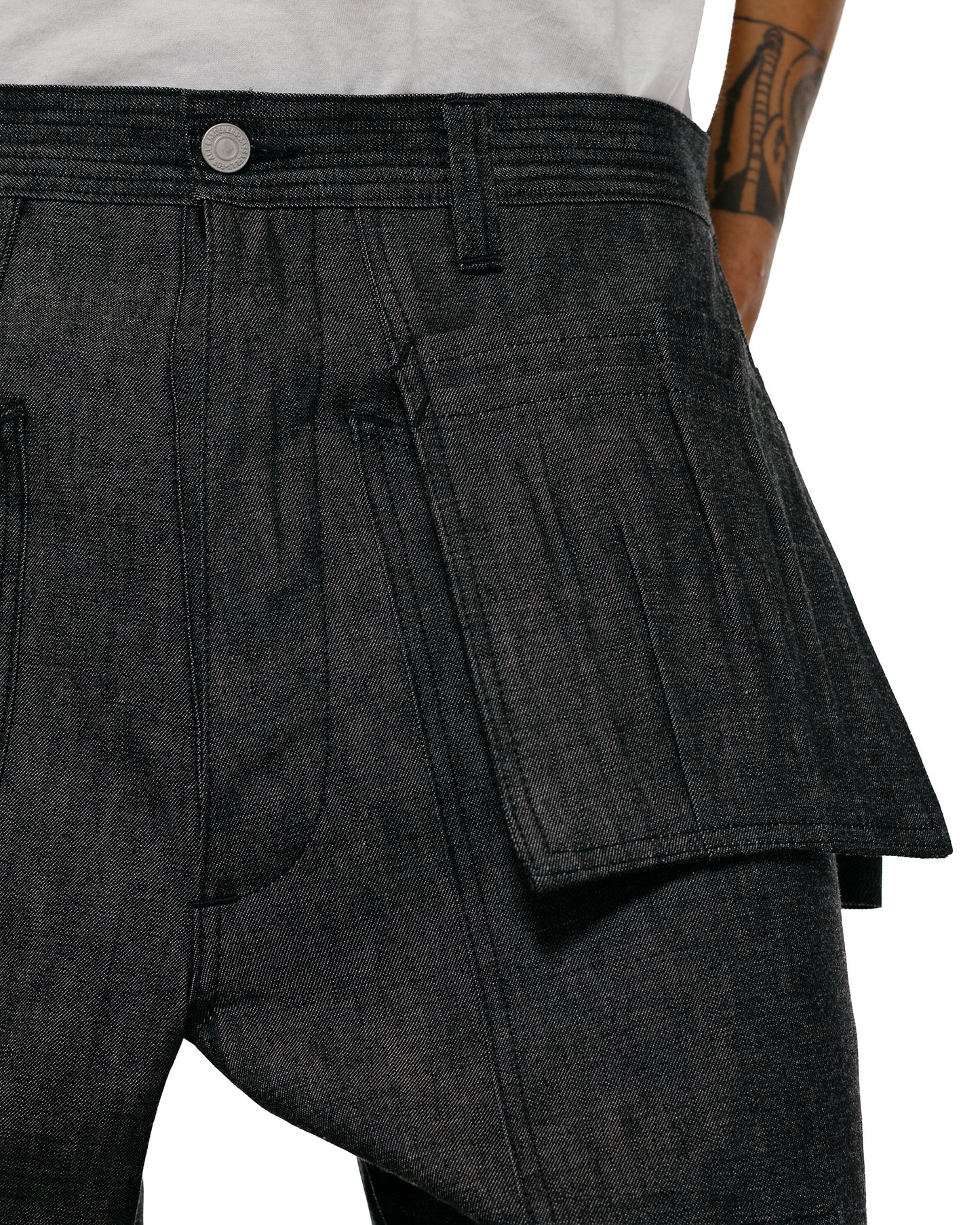 Sassafras Landscaper Grown Pants 8oz Denim Black